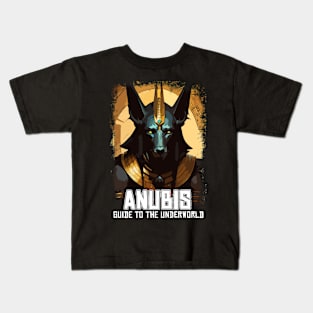 Anubis Ancient Egyptian God of Death Kids T-Shirt